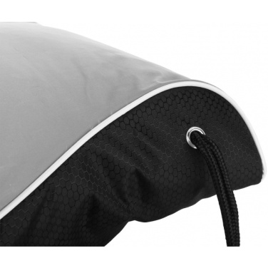 Logo trade business gift photo of: Drawstring bag DENISON Schwarzwolf