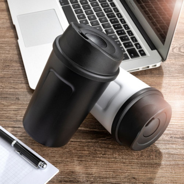 Logotrade promotional gifts photo of: Thermo mug LIARD Schwarzwolf