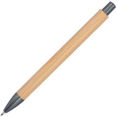 Logo trade promotional gifts picture of: Bamboo ballpen BERINGEN