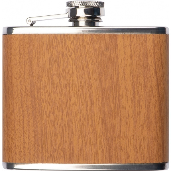 Logo trade promotional gifts picture of: Hip flask HOOGSTRATEN 170 ml