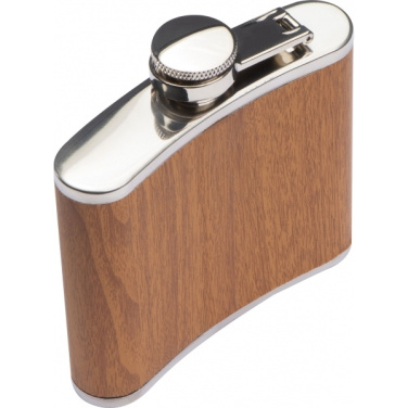 Logo trade promotional product photo of: Hip flask HOOGSTRATEN 170 ml