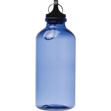Logo trade promotional merchandise picture of: Recycled PRT bottle MECHELEN 400 ml