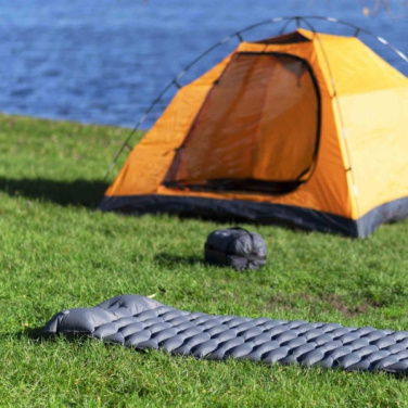 Logo trade promotional gifts picture of: Inflatable mat SAJAMA Schwarzwolf