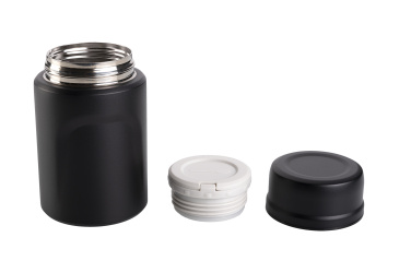 Logo trade promotional merchandise picture of: Food jar CIBUS Schwarzwolf