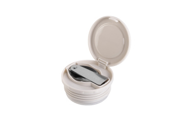 Logo trade promotional merchandise picture of: Food jar CIBUS Schwarzwolf