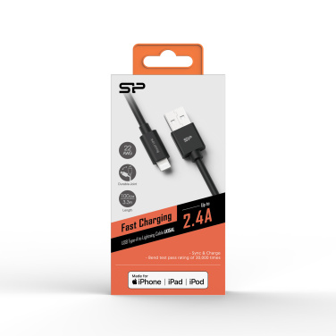 Logo trade business gift photo of: DATA TRANSFER CABLE LK15AL Type A- Mfi Lightning