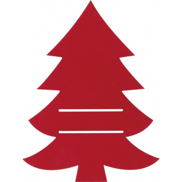 Logotrade promotional gift image of: Cutlery pad in Christmas tree shape DUFFEL