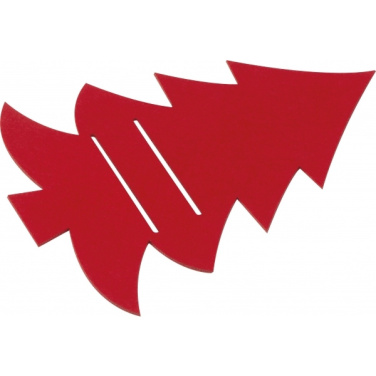 Logo trade advertising product photo of: Cutlery pad in Christmas tree shape DUFFEL