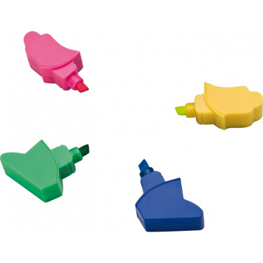 Logo trade business gift photo of: Highlighters - Santa Claus