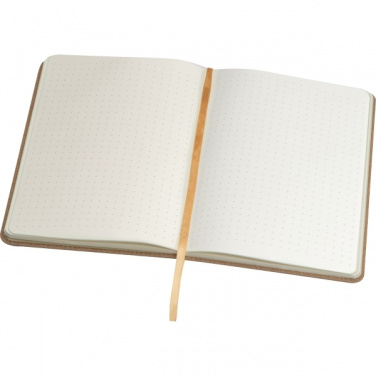 Logo trade corporate gifts image of: A5 notebook TILBURG
