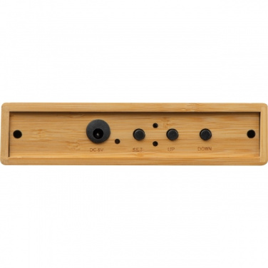 Logo trade promotional items picture of: Desk clock TRONDHEIM