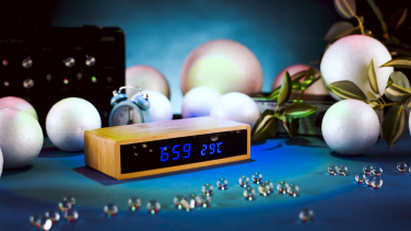 Logotrade advertising product image of: Desk clock TRONDHEIM
