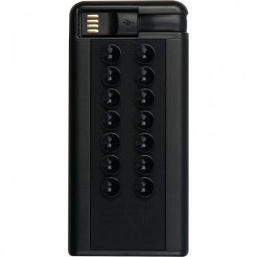 Logo trade promotional products image of: Powerbank 4000 mAh CHIETI