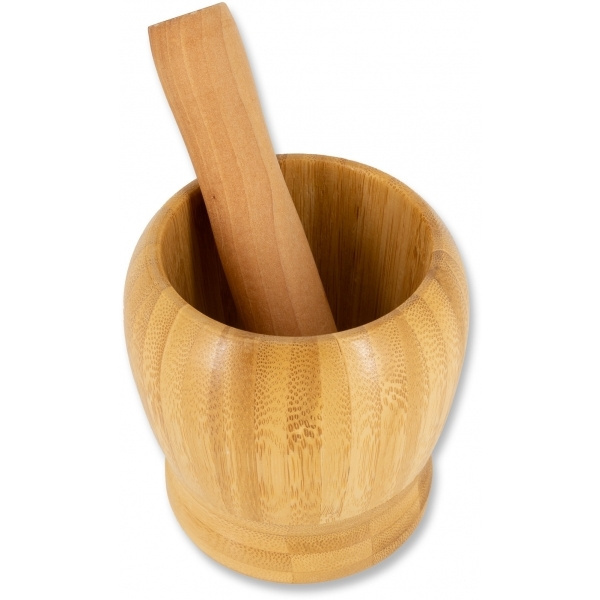 Logo trade promotional giveaways picture of: Wooden mortar SALVADOR