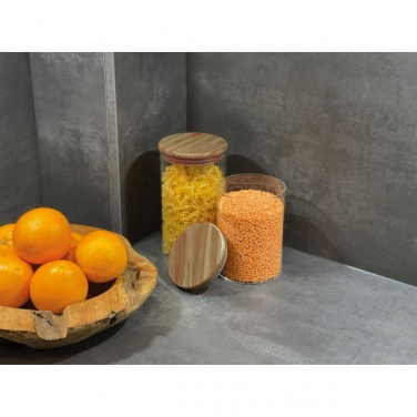 Logo trade promotional gifts picture of: Borosilicate container ONTARIO 1000 ml