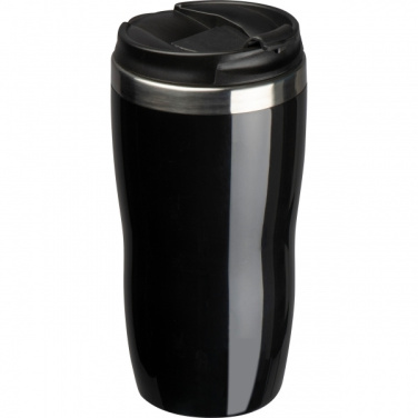 Logo trade promotional merchandise picture of: Set of vacuum flask and drinking cup SPLIT 450 ml