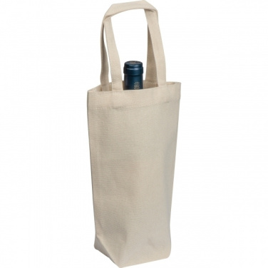 Logotrade promotional giveaway image of: Cotton wine bag NICE