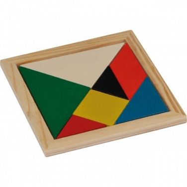 Logo trade promotional items image of: Wooden puzzle PORTO