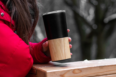 Logo trade corporate gifts image of: Thermo mug CESENA 500 ml