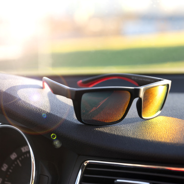 Logotrade promotional merchandise picture of: Sunglasses IRAVADI Schwarzwolf