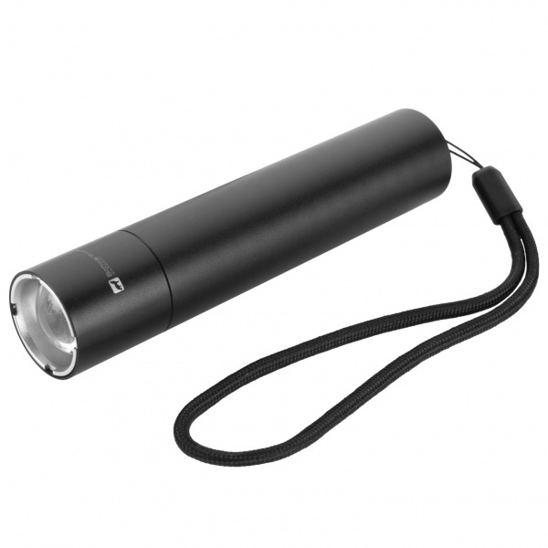 Logotrade promotional items photo of: Flashflight ZAGROS Schwarzwolf