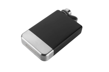 Logotrade corporate gift image of: Hip flask HALTI Schwarzwolf