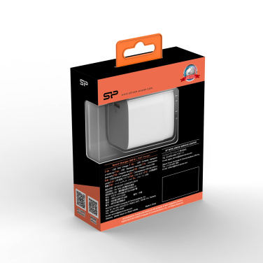 Logo trade promotional products picture of: SILICON POWER BOOST CHARGER (US EU) QM10