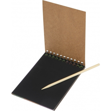 Logo trade promotional items picture of: Scratching block INNSBRUCK