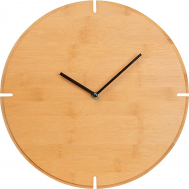 Logo trade business gift photo of: Wall Clock HAMPTON