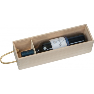 Logo trade corporate gifts picture of: Wine box DAVENPORT