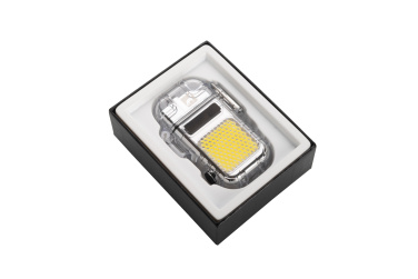 Logotrade business gift image of: Electrical lighter CALBUCO Schwarzwolf