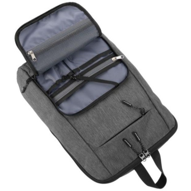 Logo trade promotional giveaway photo of: Backpack PELION Schwarzwolf