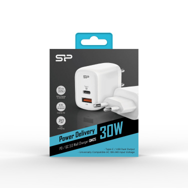 Logo trade promotional product photo of: SILICON POWER fast charger QM25
