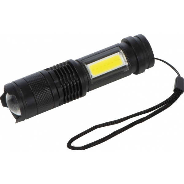 Logotrade promotional product image of: Rechargeable flashlight AARHUS