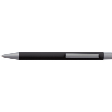 Logo trade promotional giveaway photo of: Mechanical pencil soft touch ANCONA