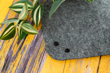 Logotrade promotional item picture of: Felt key trey EDMONTON