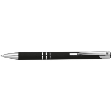 Logo trade promotional products picture of: Semi gel pen soft touch DUNMORE