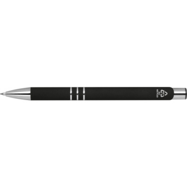 Logotrade business gift image of: Semi gel pen soft touch DUNMORE