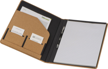 Logo trade promotional merchandise photo of: A4 writing folder Syracuse