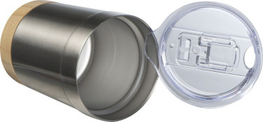 Logo trade promotional giveaway photo of: Recycled steel cup Turin