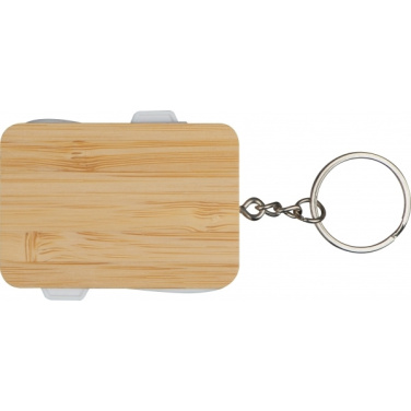 Logo trade promotional giveaways image of: Keychain Bellevue