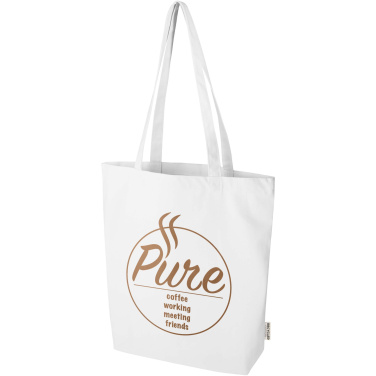 Logo trade promotional product photo of: Florida 270 g/m² GRS recycled tote bag 10L