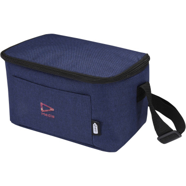Logo trade promotional items image of: Tundra 6-can GRS RPET cooler bag 5L