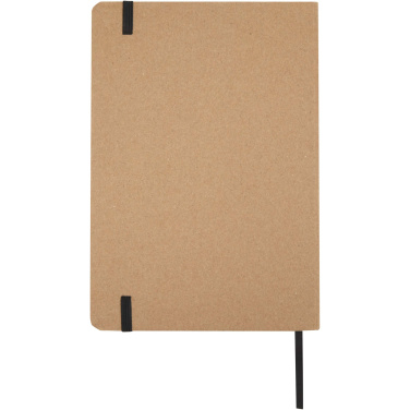 Logotrade promotional product picture of: Holm A5 stone paper hard cover notebook with lined pages