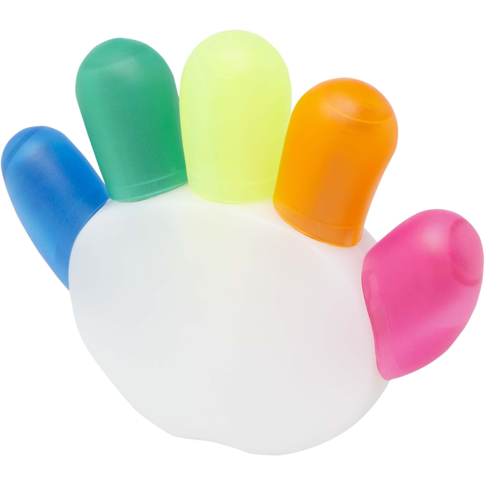 Logotrade promotional giveaway picture of: Patina 5-colour highlighter