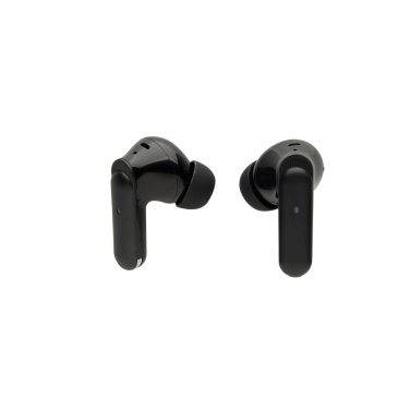 Logo trade promotional gifts image of: Airtune RCS recycled plastic ANC earbuds with touch screen