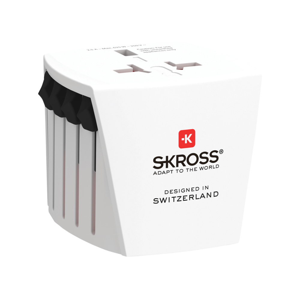 Logotrade advertising product picture of: SKROSS World Travel Adapter MUV Micro