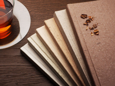 Logotrade advertising product picture of: Recycled Coffee Notebook 209733900