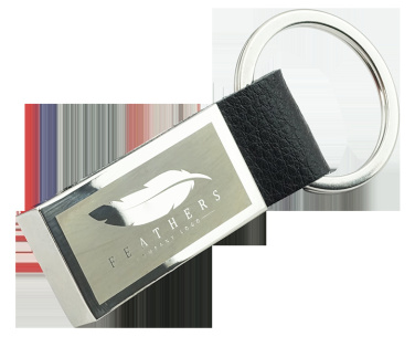 Logo trade promotional items picture of: Keyring 91409500