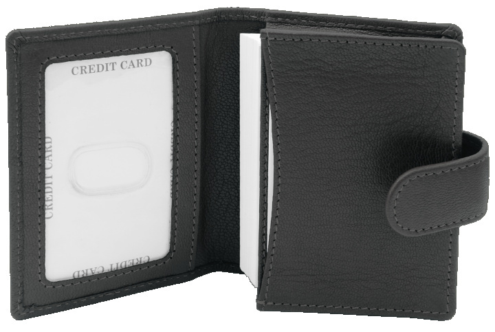 Logo trade promotional items image of: Credit and business card holder 96605200